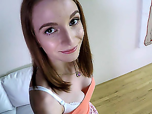 Huge Natural Boobs TEEN Deepthroating With Passion