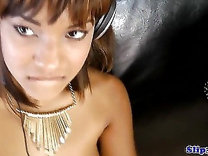 Ebony model sixtynines with geriatric