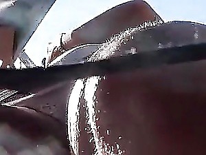 Long Frontal Upskirt