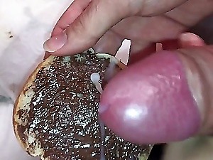 Solo beauty provides pleasure to her twat with deep toying