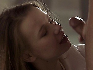 Skinny tattooed brunette hardcore massage