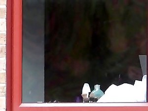 Massage girl stuffs her slutty mouth with thick knob